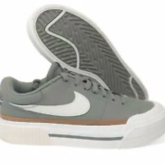 Nike Court Legacy Light Army Green 7.5 - Picture 4 of 5